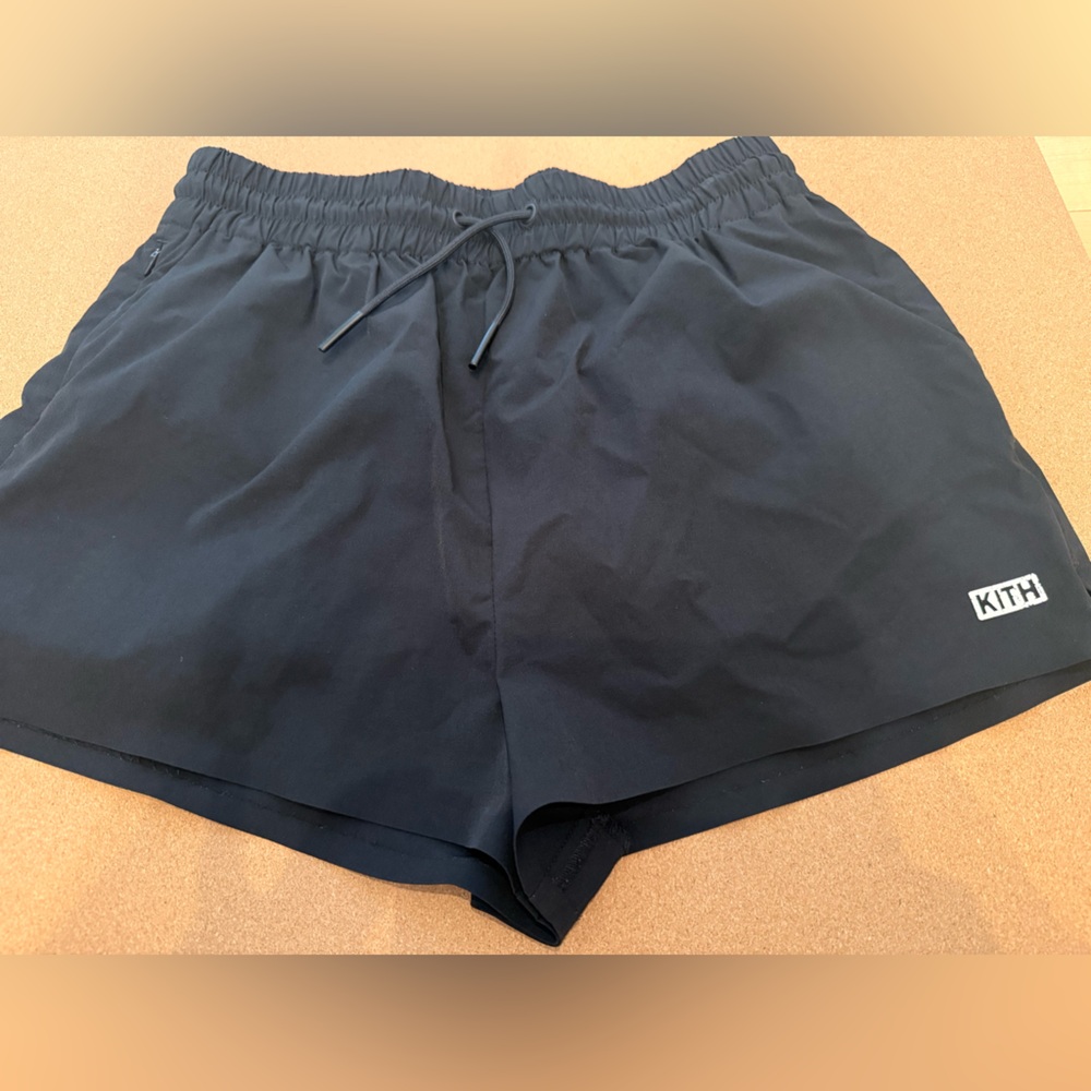 Kith Black Nylon Shorts (xsmall)